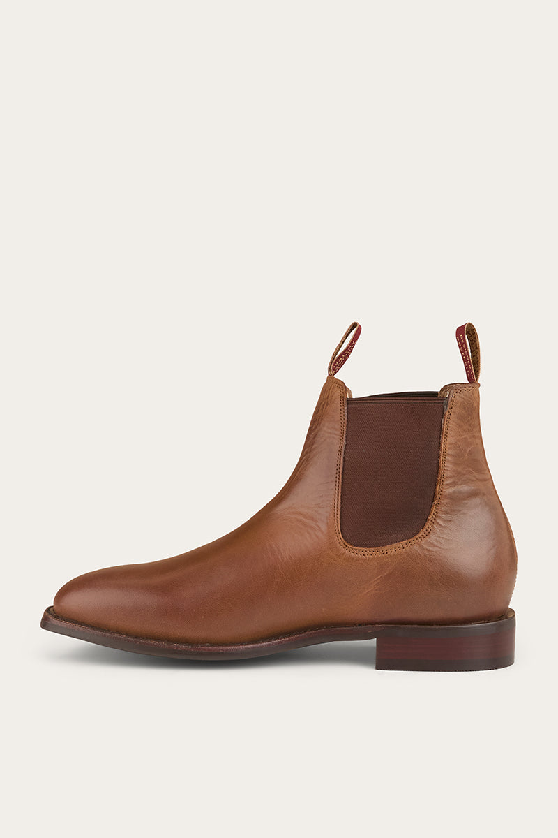 Kununurra Mens Boot - Burnt Brown