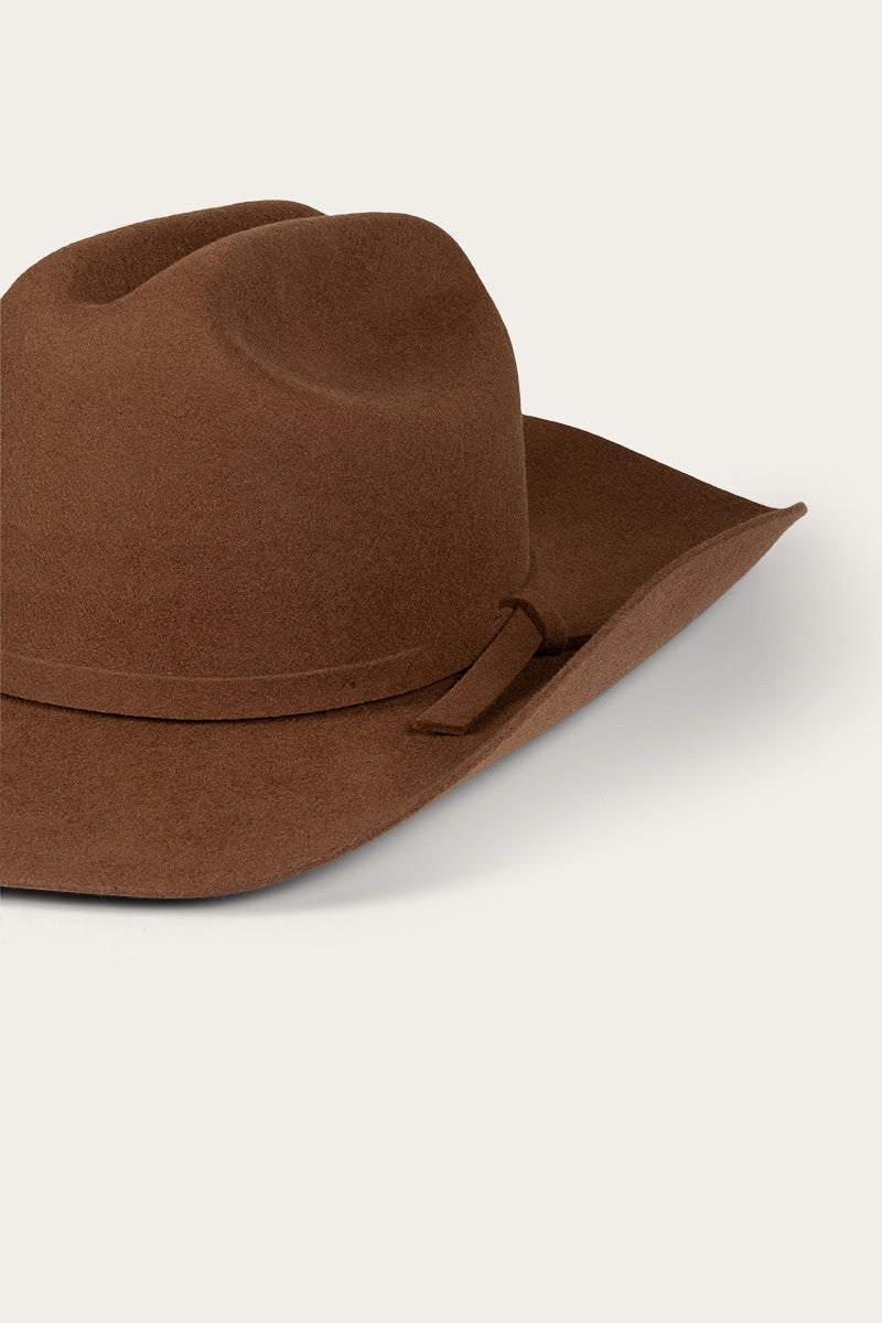 Tasman Kids Hat - Chocolate